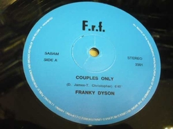 Maxisingle Franky Dyson - Couples Only Special Remix '87