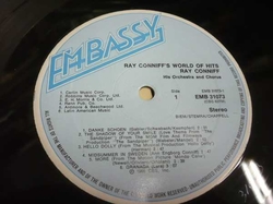 LP RAY CONNIFF's - World of Hits