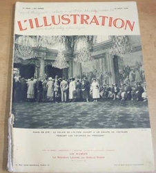 L´ILLUSTRATION Aout 1935 (1935) francouzsky        