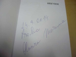 Jan Maruna - Rekviem (2014) PODPIS AUTORA !!!