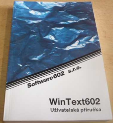 Win Text602 Uživatelská příručka (1992)