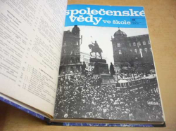SPOLEČENSKÉ VĚDY ve škole - roč. 45. 1988-1989 č. 1 - 10 (svázaný časopis)