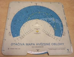 Antonín Rükl - Otáčivá mapa hvězdné oblohy (1972)