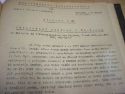 Sbírka zákonů a nařízení státu československého 22. června 1921 + příklady justičních rozhodnutí z padesátých let 
