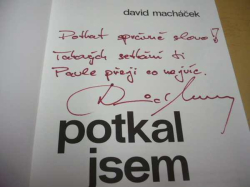 David Macháček - Potkal jsem (2021) PODPIS