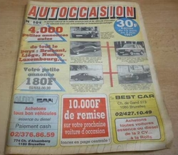 Autoccasion 101 1991 (1991) francouzsky