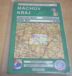 Máchův kraj 1 : 50 000 (1996) mapa