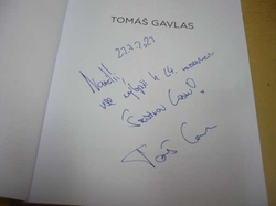 Tomáš Gavlas - Karlaz: Posel je zprávou (2022) VĚNOVÁNÍ OD AUTORA !!!