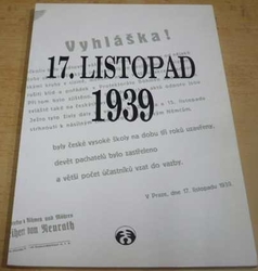 Antologie - 17. listopad 1939 (1994)