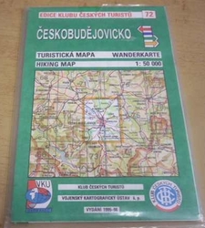 Českobudějovicko 1 : 50 000 (1998) mapa 