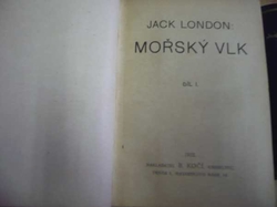 Jasc London - Laciná vydání Jack Londona 1 - 76 v deseti svazcích (1922)
