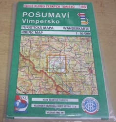 Pošumaví. Vimpersko 1 : 50 000 (1995) mapa   