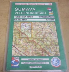 Šumava. Železnorudsko 1 : 50 000 (1998) mapa