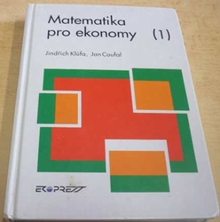 Jindřich Klůfa - Matematika pro ekonomy 1 (1997)