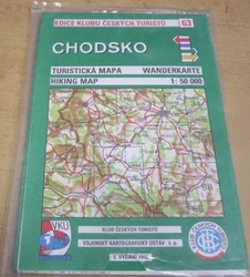 Chodsko 1 : 50 000 (1993) mapa 