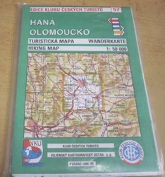 Haná. Olomoucko 1 : 50 000 (1999) mapa 