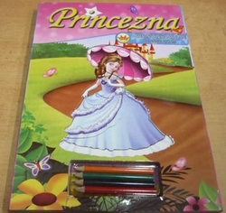 Zábavná kniha šablon se samolepkami. Princezna (2010) leporelo 