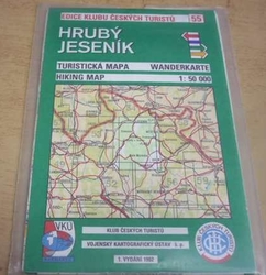 Hrubý Jeseník 1 : 50 000 (1992) mapa 