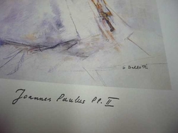D. Bellotti - Jan Pavel II. Johanes Paulus II. Barevná grafika