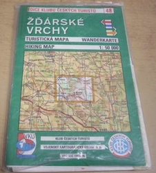 Žďárské vrchy 1 : 50 000 (1996) mapa 