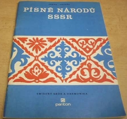 Josef Urban - Písně národů SSSR (1974) noty