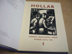 HOLLAR. Sborník grafického umění. Ročník XXVII. (1955)