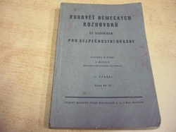 E. Mitteis - Rukověť německých rozhovorů se slovníkem (1937)