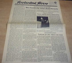 SVOBODNÉ SLOVO č. 8/45 (1945)
