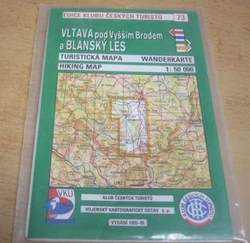 Vltava pod Vyšším Brodem a Blanský les 1 : 50 000 (1995) mapa
