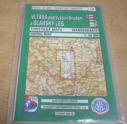 Vltava pod Vyšším Brodem a Blanský les 1 : 50 000 (1995) mapa