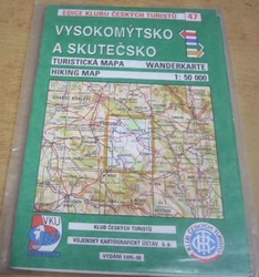 Vysokomýtsko a Skutečsko 1 : 50 000 (1998) mapa