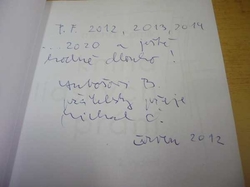 Michal Černík - Kniha lidských přání (2009) VĚNOVÁNÍ OD AUTORA !!!