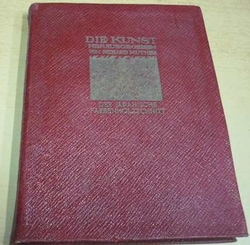 Die Kunst - herausgegeben von Richard Muther/Umění - editoval Richard Muther - Japonsko (1905) německy