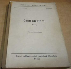 Antonín Němec - Části strojů II. Převody (1966)