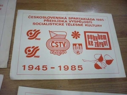 Soubor retroplakátů Spartakiáda 1985 (1985)