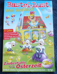 Bastel-Lust Mein Bastelblock - Osterzeit / v němčině