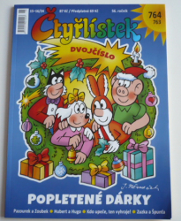 Čtyřlístek dvojčíslo č.763/764 Popletené dárky